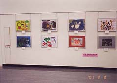 ２００１年度広島児童連盟展への出品児童作品